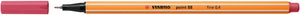 STABILO Fineliner Pen - Point 88 (Strawberry Red)