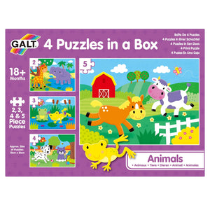 Puzzles In A Box - Animals