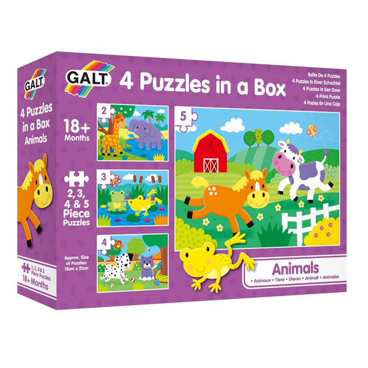 Puzzles In A Box - Animals