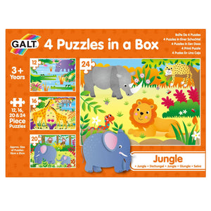 Puzzle 4 In A Box - Jungle