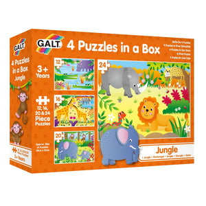 Puzzle 4 In A Box - Jungle