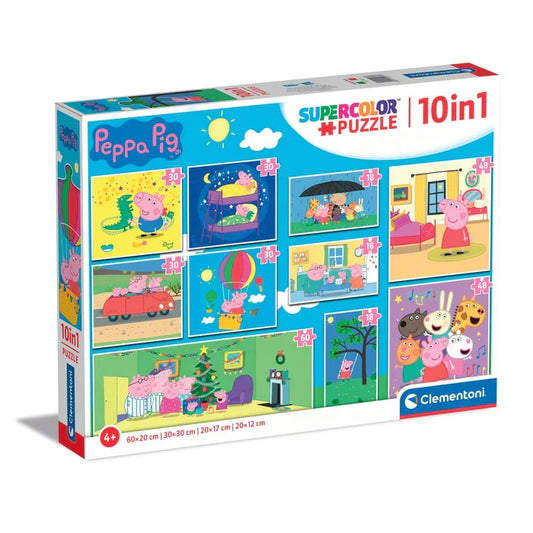 10 In 1 Peppa Pig Jigsaw Puzzle       