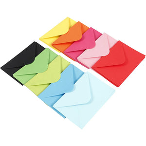Coloured C6 Envelopes - 11.5x16 cm 80g (100 Set)