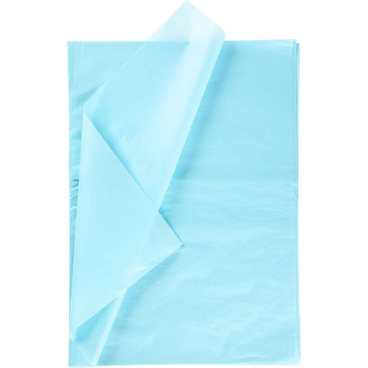 Tissue Paper - Light Blue 50x70 cm (25 Sheets)