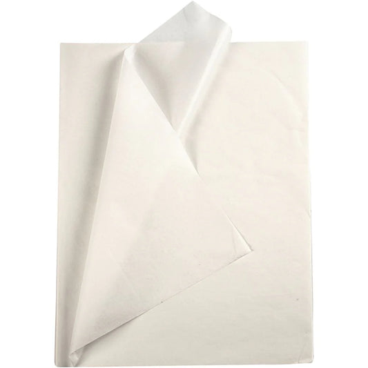 Tissue Paper 50x70cm - White 17g (25 Sheets)