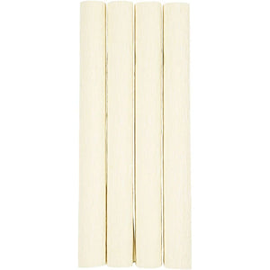 Crepe Paper - Off White 25x60cm (4 Sheets)