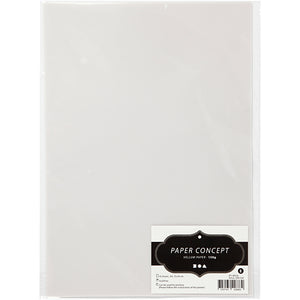 Vellum paper, light grey, A4, 210x297 mm, 150 g, 1