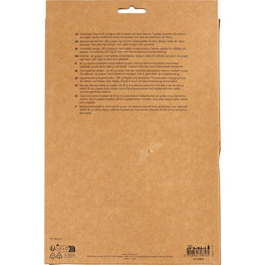 Crinkle Paper L:25-30cm W:3mm - Dark Blue Yellow 2x50g