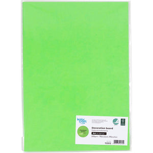 Card A4 220g Light - Green (10 Sheets)