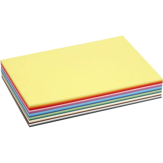 A4 Card Pack - 30 Coloured Sheets (Assorted)
