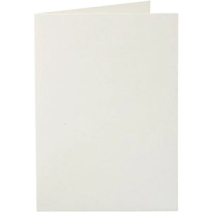 Cards, off-white, card size 10,5x15 cm, 220 g, 10pc