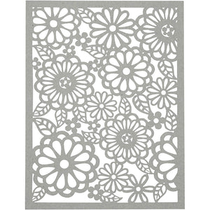 Pad with Cardboard Lace Patterns