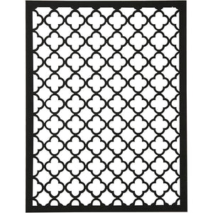 Pad with Cardboard Lace Patterns