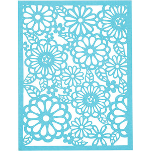 Pad with Cardboard Lace Patterns