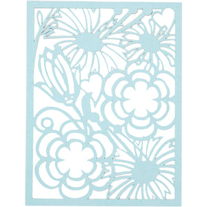 Pad with Cardboard Lace Patterns