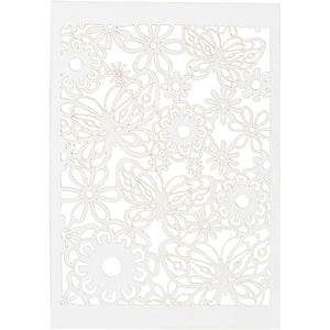 Lace Patterned cardboard