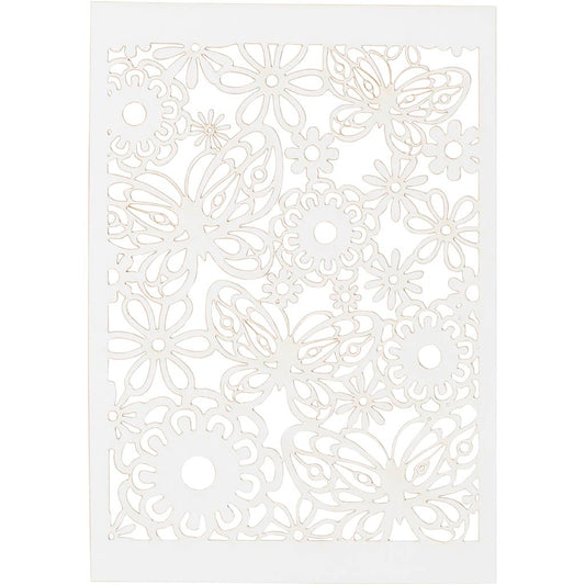 Lace Patterned cardboard