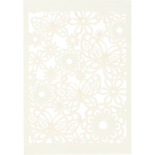 Lace Patterned cardboard