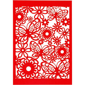 Lace Patterned cardboard