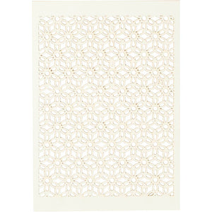 Lace Patterned cardboard
