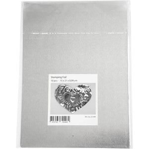 Stamping Foil, A5, 148x210 mm, thickness 0,9 mm, 10 pcs