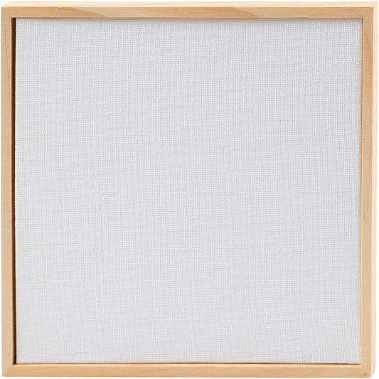 Canvas panel with frame