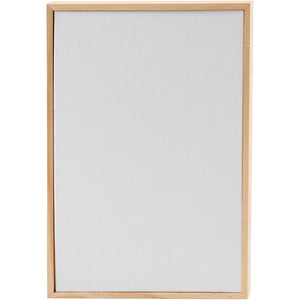 Canvas panel with frame