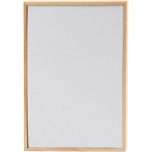 Canvas panel with frame