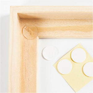 Canvas panel with frame