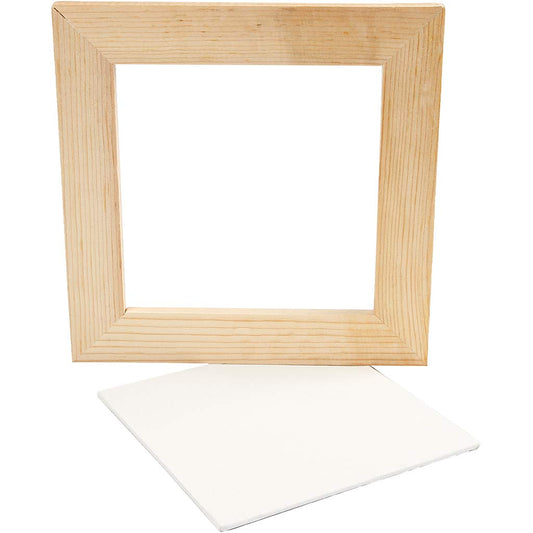 Canvas Panel  with Wooden Frame