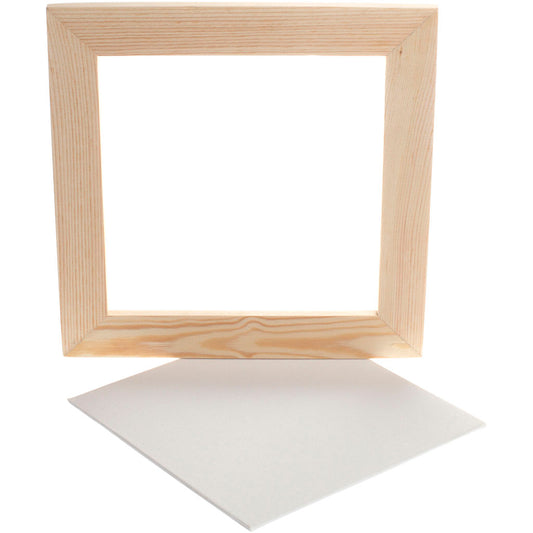 Canvas Panel  with Wooden Frame