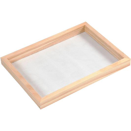Paper making frame mould