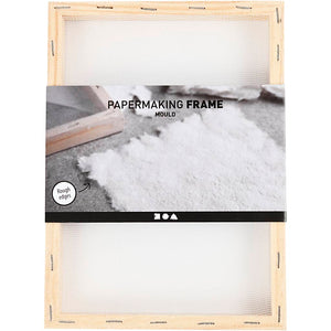Paper making frame mould