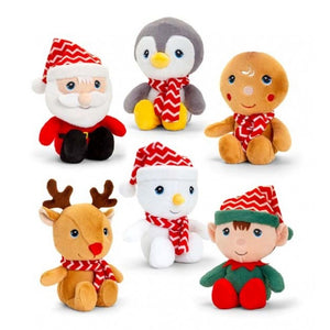 15cm Keeleco Christmas Beanie Pals