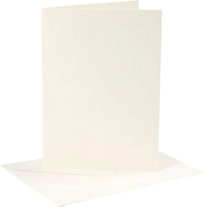 Cards And Envelopes 12.7x17cm - Off-White