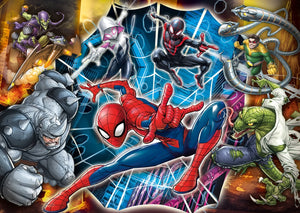 Supercolor Jigsaw Puzzle - Marvel Spiderman (104 Piece)