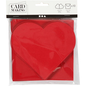 Heart-Shaped Cards 
