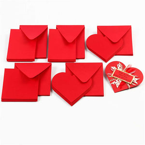 Heart-Shaped Cards 