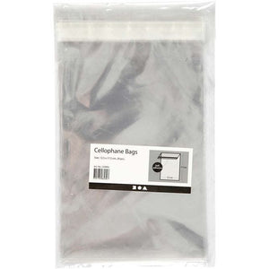 Cellophane Card Bags 12.5 X 17.5cm