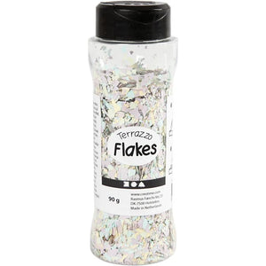 Terrazzo flakes, 90 g, pastel colours