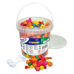 Playbox Wooden Beads 250g Bucket