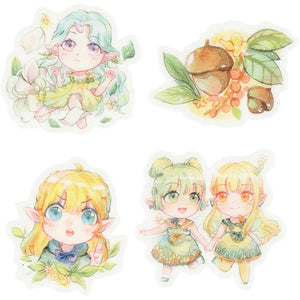 Masking tape stickers