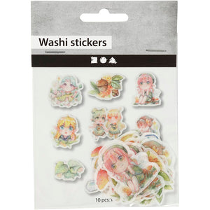 Masking tape stickers
