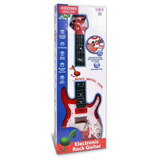 Electronic Rock Guitar with Shoulder Strap