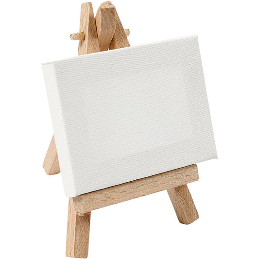 Mini Canvas and Easel