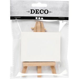 Mini Canvas and Easel