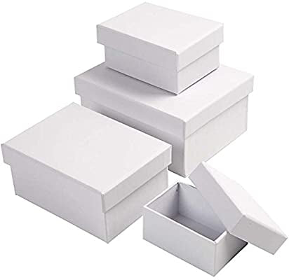 Rectangular Boxes, size 5x7.5+7x9.5 cm, size 8.5x1