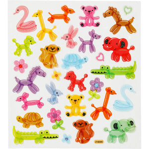 Stickers 15x16,5cm -  Balloon Animals