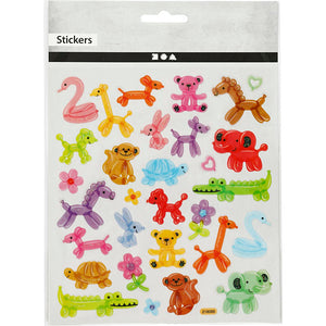 Stickers 15x16,5cm -  Balloon Animals