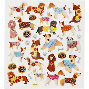 Fancy Glitter Stickers, sheet 15x16.5cm, approx.